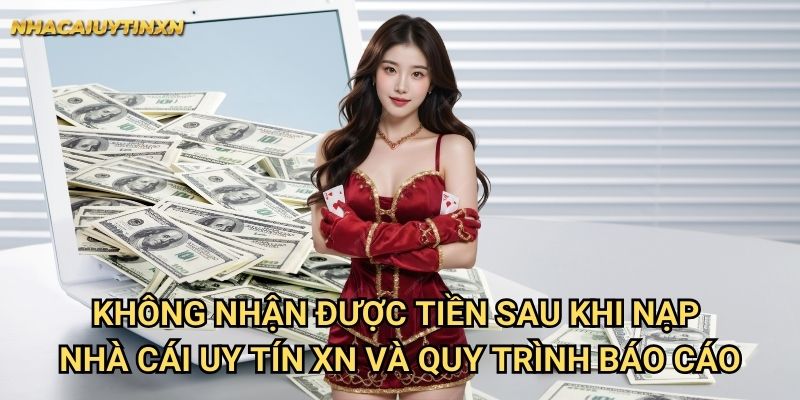Không nhận được tiền sau khi nạp nhà cái uy tín xn và quy trình báo cáo